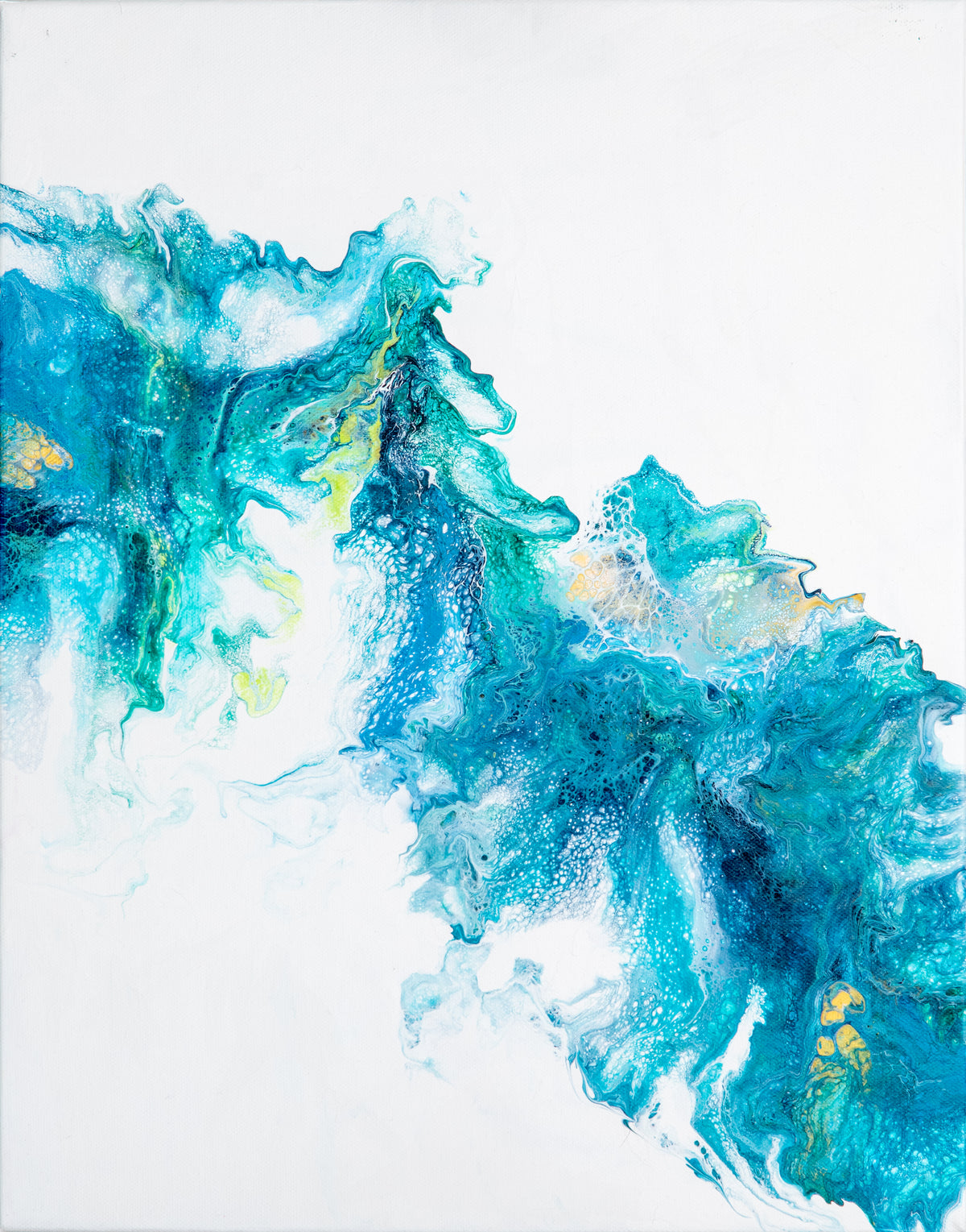 Arctic Flows (Triptych) by Alexandra Roza