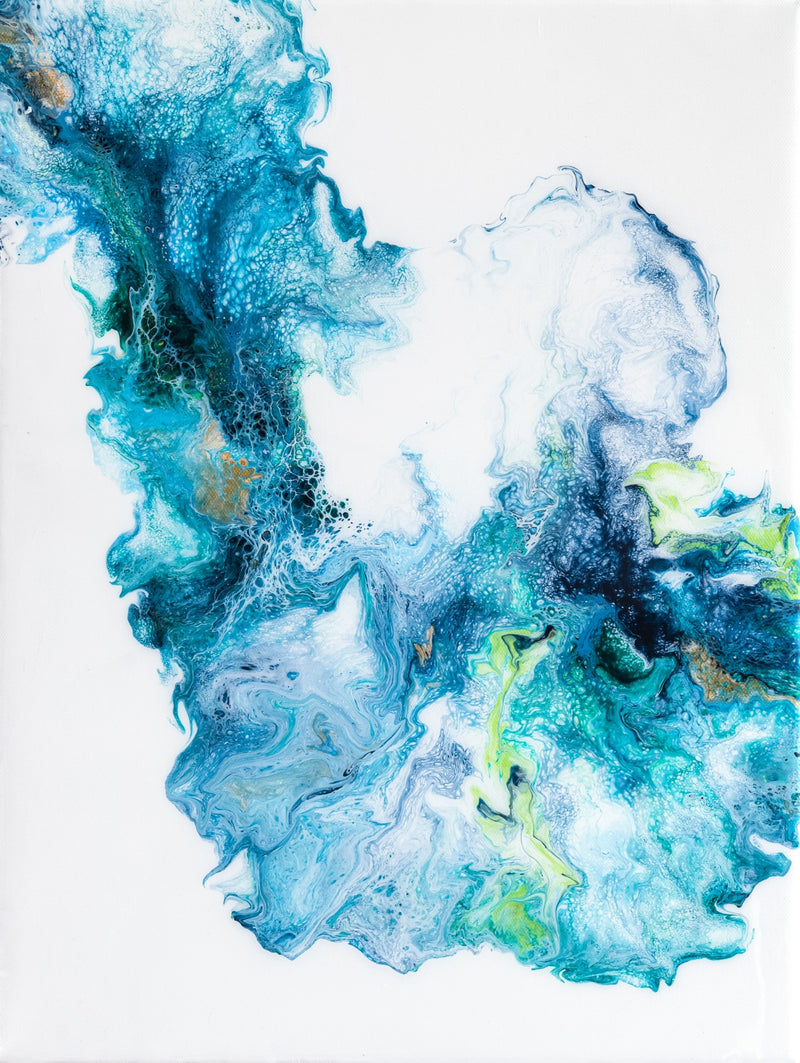 Arctic Flows (Triptych) by Alexandra Roza